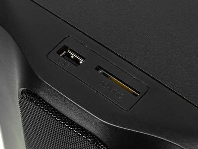 Колонки Bluetooth Sven MS-304,  2.1,  черный/ красный [sv-015602]