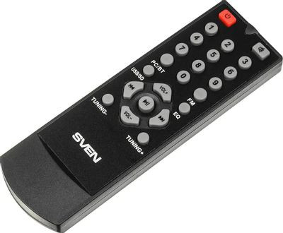 Колонки Bluetooth Sven MS-304,  2.1,  черный/ красный [sv-015602]