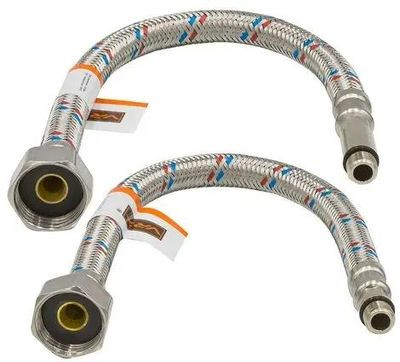 Подводка для смесителей и кранов VRT 1/2" - М10, 1200мм, внутренняя - наружная [3001700387]