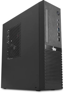 Компьютер iRU 310SC,  Intel Core i3 12100,  DDR4 8ГБ, 256ГБ(SSD),  Intel UHD Graphics 730,  Windows 11 Professional,  черный [1969054]