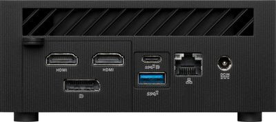 Неттоп ASUS PN64-S5756MD,  Intel Core i5 13500H,  DDR5 16ГБ, 512ГБ(SSD),  Intel Iris Xe,  noOS,  черный [90ms02g1-m00rp0]