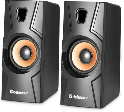 Колонки Defender Aurora S8,  2.0,  черный [65408]