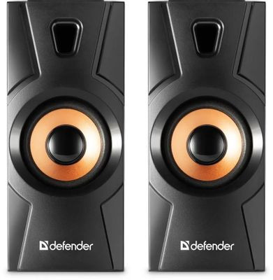 Колонки Defender Aurora S8,  2.0,  черный [65408]