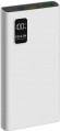 Внешний аккумулятор (Power Bank) PERO PB05,  10000мAч,  белый [pb05wh]