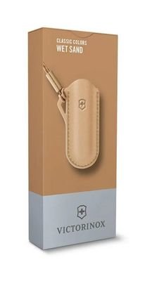 Чехол Victorinox Classic Wet Sand, кожа натуральная [4.0670.49]