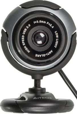 Web-камера A4TECH PK-710G,  серый/серый