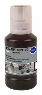 Чернила Cactus CS-EPT49N100 T49N1, для Epson, 140мл, черный сублимационный