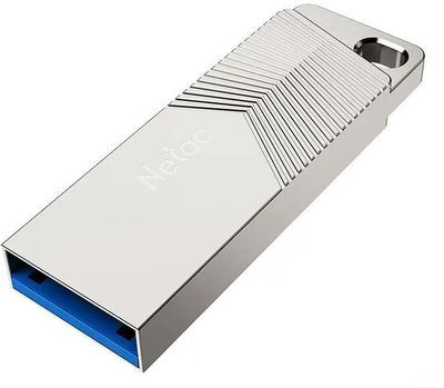 Флешка USB NETAC UM1 16ГБ, USB3.2, серебристый [nt03um1n-016g-32pn]