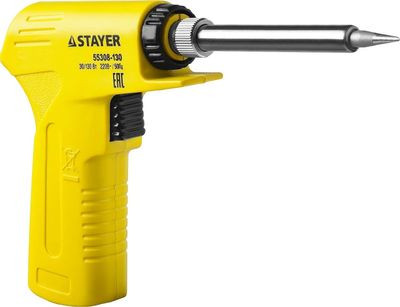 Паяльник Stayer Профессионал 55308-130,  электрический,  130Вт