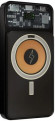 Внешний аккумулятор (Power Bank) LYAMBDA LWC-101,  10000мAч,  черный/бронзовый