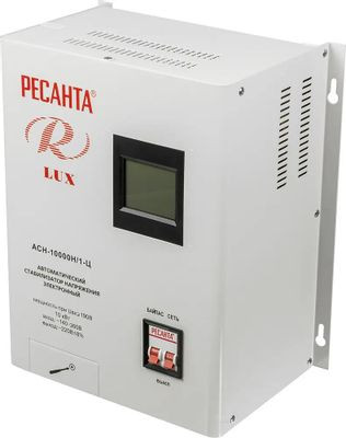 Стабилизатор напряжения Ресанта АСН-10000Н/1-Ц,  10кВт серый [63/6/18]