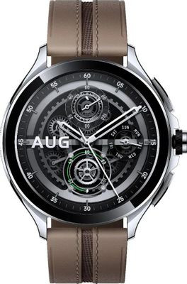 Смарт-часы Xiaomi Watch 2 Pro 46мм,  1.43",  коричневый/серебристый [bhr7210gl]