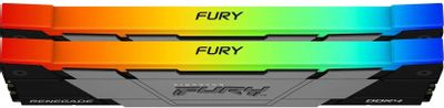 Оперативная память Kingston Fury Renegade KF432C16RB12AK2/32 DDR4 -  2x 16ГБ 3200МГц, DIMM,  Ret