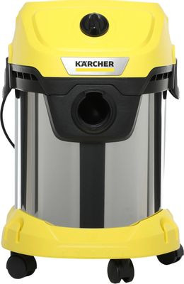 Строительный пылесос Karcher WD 3 S V-17/4/20,  желтый [1.628-135.0]