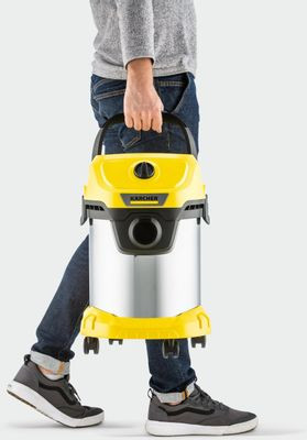 Строительный пылесос Karcher WD 3 S V-17/4/20,  желтый [1.628-135.0]