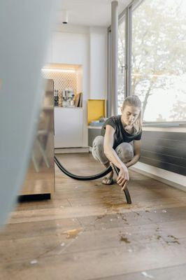 Строительный пылесос Karcher WD 3 S V-17/4/20,  желтый [1.628-135.0]