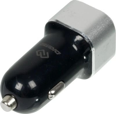 Автомобильное зарядное устройство Digma DGCC-1U-2.1A-BS,  USB,  10.5Вт,  2.1A,  черный