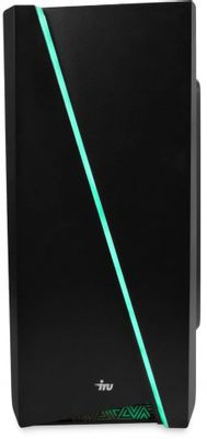 Компьютер iRU Game 320A5GE,  AMD Ryzen 5 5500,  DDR4 16ГБ, 512ГБ(SSD),  NVIDIA RTX3050 - 8 ГБ,  Free DOS,  черный [2000629]