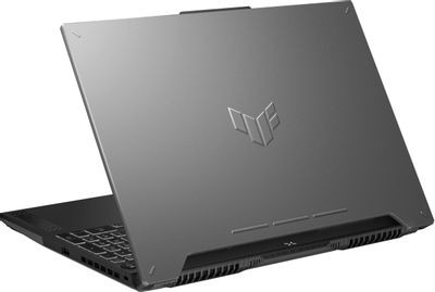 Ноутбук игровой ASUS TUF Gaming A15 FA507NU-LP141 15.6", 2023, IPS, AMD Ryzen 5 7535HS 3.3ГГц, 6-ядерный, 16ГБ DDR5, 512ГБ SSD,  NVIDIA GeForce  RTX 4050 для ноутбуков - 6 ГБ, без операционной системы, серый [90nr0eb5-m00fn0]