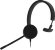 Гарнитура Jabra Evolve 20 MS Mono,  для контактных центров, накладные,  проводные, моно, черный  [4993-823-109]
