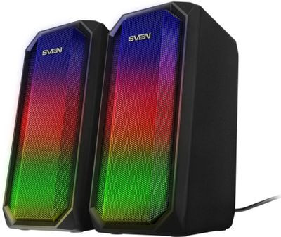 Колонки Bluetooth Sven 420,  2.0,  черный [sv-020965]