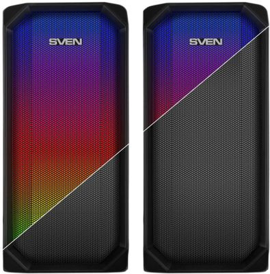 Колонки Bluetooth Sven 420,  2.0,  черный [sv-020965]