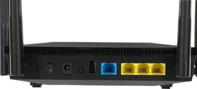 Wi-Fi роутер ASUS RT-AX53U,  AX1800,  черный