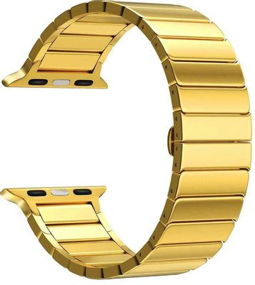 Ремешок LYAMBDA DS-APG-05-40-GL для Apple Watch Series 3/4/5/6/SE/7, золотистый