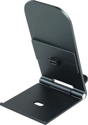 Беспроводное зарядное устройство Deppa USB type-C,  USB-C,  15Вт,  3A,  черный [23151]