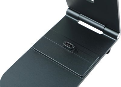 Беспроводное зарядное устройство Deppa USB type-C,  USB-C,  15Вт,  3A,  черный [23151]