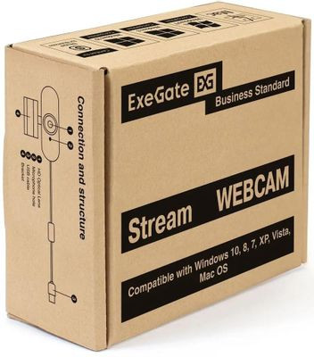 Web-камера EXEGATE Stream 4000,  черный [ex287383rus]