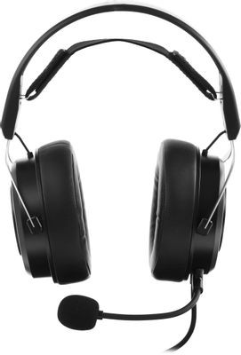 Гарнитура игровая A4TECH Bloody G535,  для компьютера, мониторные,  проводные, черный  / серебристый [g535 (black+silver) usb]
