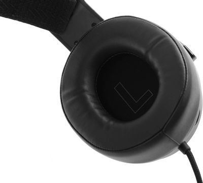 Гарнитура игровая A4TECH Bloody G535,  для компьютера, мониторные,  проводные, черный  / серебристый [g535 (black+silver) usb]