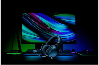 Гарнитура игровая Razer Blackshark V2 Pro,  для компьютера, мониторные,  Bluetooth/радио, черный  [rz04-03220100-r3m1]