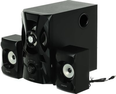 Колонки Creative SBS E2900,  2.1,  черный [51mf0490aa001]