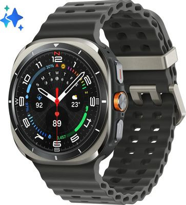 Смарт-часы Samsung Galaxy Watch Ultra LTE 47мм,  1.5",  черный/серый [sm-l705fztacau]