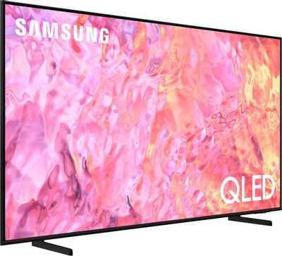 65" Телевизор Samsung QE65Q60CAUXRU, QLED, 4K Ultra HD, черный, СМАРТ ТВ, Tizen OS