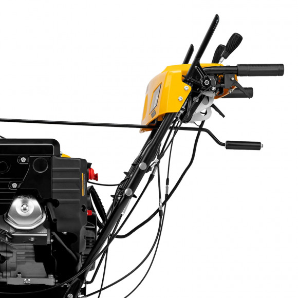 Бензиновая снегоуборочная машина SBL 711DT PRO, 420cc, гусеницы, эл.старт, блок. дифф.// Denzel Бензиновая снегоуборочная машина SBL 711DT PRO, 420cc, гусеницы, эл.старт, блок. дифф.// Denzel