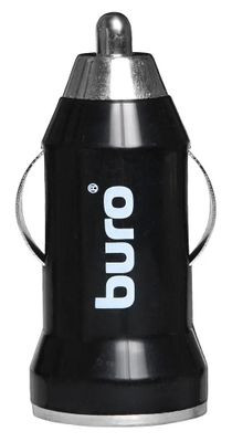 Автомобильное зарядное устройство Buro XCJ-044-1A,  USB,  5Вт,  1A,  черный