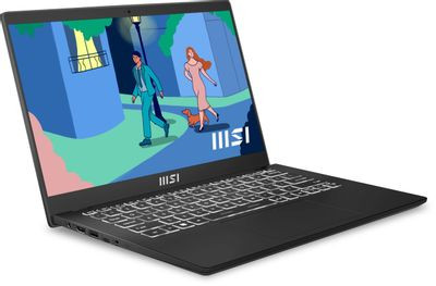 Ноутбук MSI Modern 14 C5M-012RU 14", IPS, AMD Ryzen 5 5625U 2.3ГГц, 6-ядерный, 16ГБ DDR4, 512ГБ SSD,  AMD Radeon, Windows 11 Home, черный [9s7-14jk12-012]