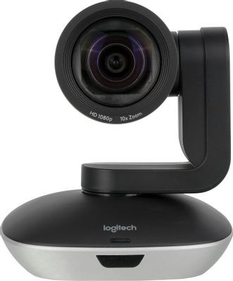 Web-камера Logitech Conference Cam PTZ Pro 2,  черный/серебристый [960-001186]