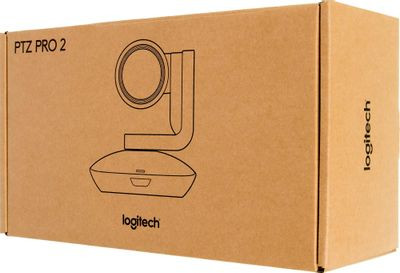 Web-камера Logitech Conference Cam PTZ Pro 2,  черный/серебристый [960-001186]