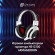 Гарнитура игровая Oklick HS-G300 ARMAGEDDON,  для компьютера, мониторные,  проводные, белый  / черный [361558]