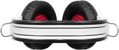 Гарнитура игровая Oklick HS-G300 ARMAGEDDON,  для компьютера, мониторные,  проводные, белый  / черный [361558]