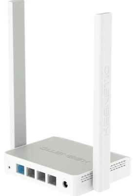 Wi-Fi роутер KEENETIC Start,  N300,  белый [kn-1112]