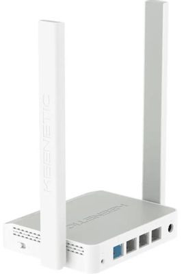 Wi-Fi роутер KEENETIC Start,  N300,  белый [kn-1112]
