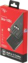Внешний аккумулятор (Power Bank) ITEL Super Slim Star100C,  10000мAч,  черный