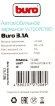 Автомобильное зарядное устройство Buro TJ-189,  2xUSB,  15.5Вт,  2.1A,  черный