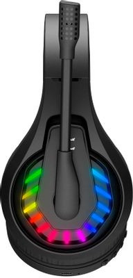 Гарнитура игровая A4TECH Bloody GR230,  для компьютера, мониторные,  Bluetooth, черный