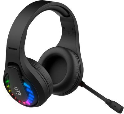 Гарнитура игровая A4TECH Bloody GR230,  для компьютера, мониторные,  Bluetooth, черный